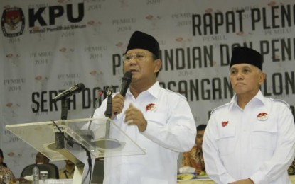 Timkamnas Prabowo-Hatta Ajak Pendukung Optimis Sambut Kemenangan