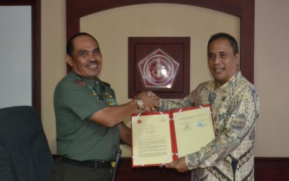 TNI Tanda Tangani Kerjasama dengan PT. Mitra Lintas Putraindo