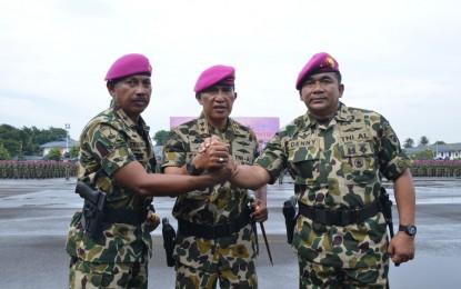 Brigjen TNI (Mar) R.M. Trusono Jabat Danpasmar-2