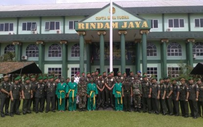 Pangdam Jaya Tutup Pendidikan Pertama Tamtama TNI AD