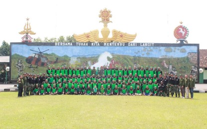 Yonif Para Raider 503 Kostrad Latih Bela Negara  FSP KEP se-Jawa Timur