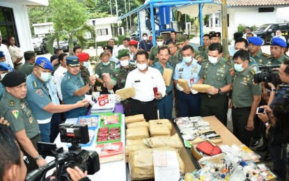 TNI Musnahkan Ribuan Jenis Narkoba