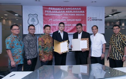 Asuransi Sinar Mas Jalin Kerja Sama dengan PSMS Medan