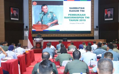 Kasum TNI: Insan Penerangan TNI Dituntut Menangkan Persepsi Legitimasi Kepercayaan Publik