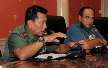 Panglima TNI Cek Kesiapan Pengamanan Pilpres Melalui Teleconference