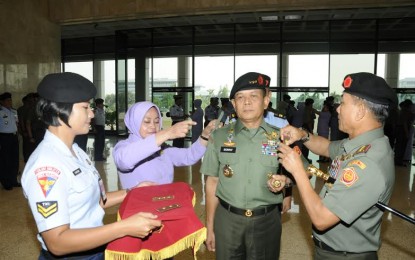 19 Perwira Tinggi TNI Naik Pangkat