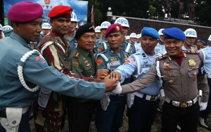 1.052 Personel TNI Dilibatkan dalam Operasi Gaktib dan Yustisi TNI 2015