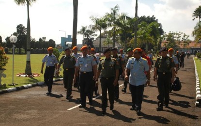 Panglima TNI Sidak ke Mako Korps Paskhas