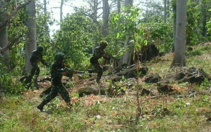 UST Tingkat Regu Yonif Para Raider 433 Kostrad