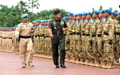 Panglima TNI:Tingkatkan Kapasitas dan Kualitas TNI dalam Misi Perdamaian PBB