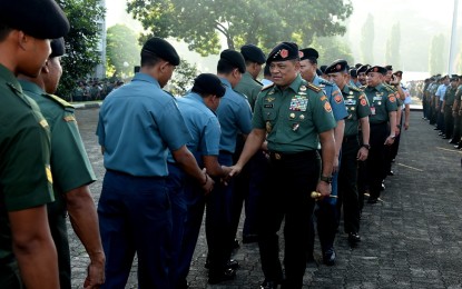 Panglima TNI:  Prajurit Harus Selalu Bersama Rakyat