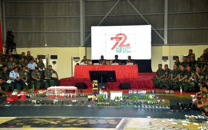 HUT ke-72, TNI Kerahkan Seluruh Kekuatan Alutsista