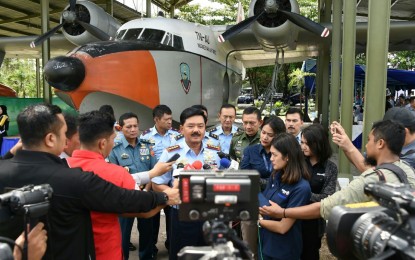 Panglima TNI Ngopi Bareng dengan Para Pemred di Atas Udara