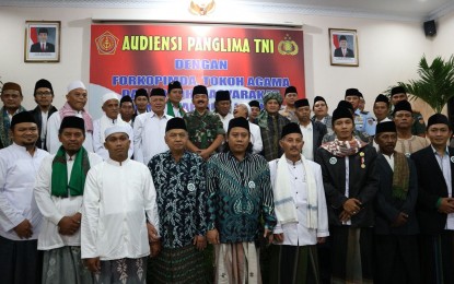 Panglima TNI Silaturahmi dengan Forkopimda & Tokoh Agama DIY