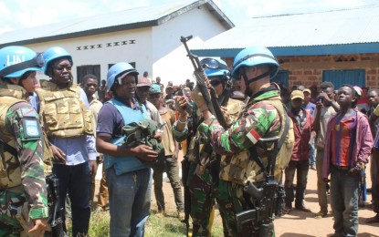 Ex-Combatan Kembali Serahkan Senjata, Wujud Keberhasilan Pembinaan Teritorial di Republik Demokratik Kongo