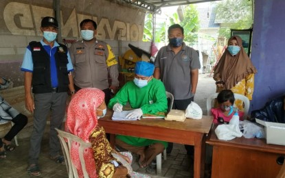 Dukung Pemerintah, UPTD Puskesmas Pebayuran Percepat Vaksinasi di Desa Karangreja